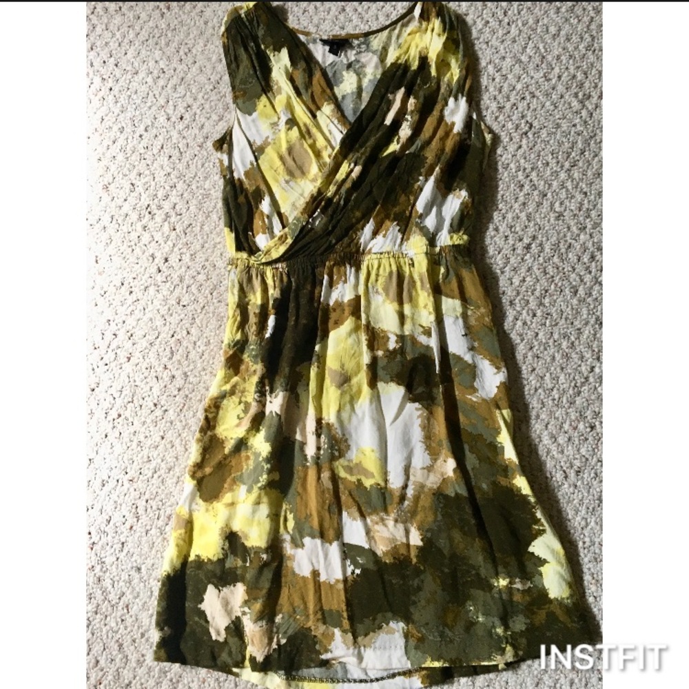 Camouflage, 3/4 length dress
